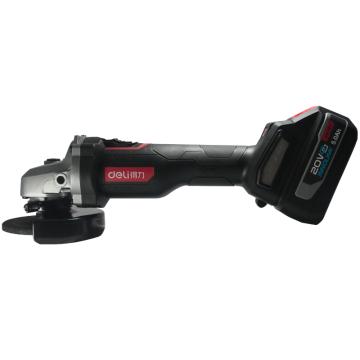 得力工具 角磨机 两电一充 20V红黑 DEB600
