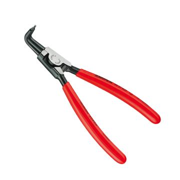 凯尼派克 外卡簧钳(90°弯嘴，抛光头，塑料套柄)5" 10-25mm 46 21 A11