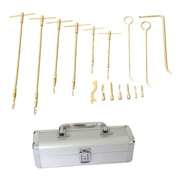Raxwell 防爆盘根工具，铝青铜16pcs RTAC2050
