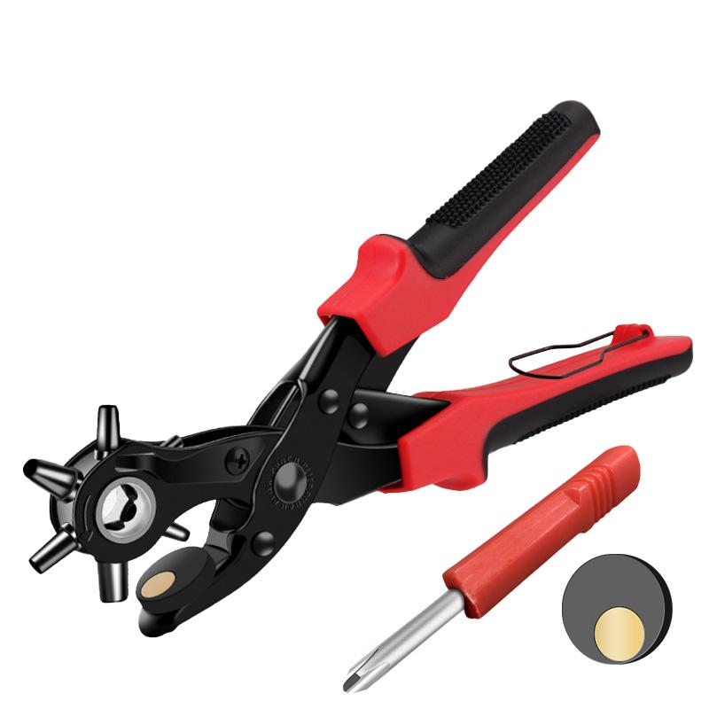 保拉 两用打孔钳圆孔: 3.5mm.4mm. 4. 5mm 扁孔: 6*4mm.7*3mm.8*3.5mm 6103