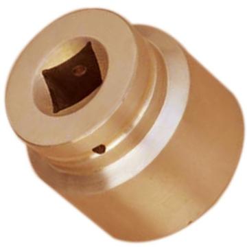 渤防 防爆1-1/2"方头风动套筒头80mm，铍青铜 1135-80BE