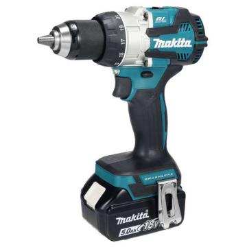 牧田 充电式起子电钻18V，回转数0 - 1800 / 0 - 550，最大扭矩73/40N.m，18V/5.0Ah 2电1充 DDF489RTJ