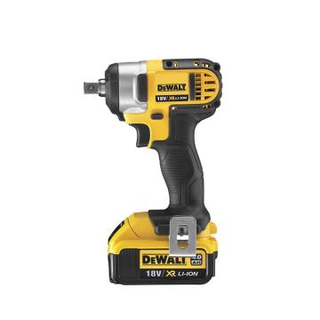 得伟 充电式冲击扳手，18V，1/2寸12.7mm 2x4.0Ah电池套装 DCF880M2