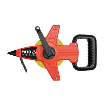 YATO/易尔拓 手提架式钢卷尺30m×13mm YT-71551