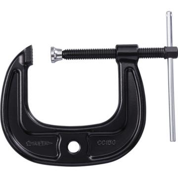 世霸工具 虾钳夹（C型）强力宽型 150mm 阳极电泳涂装 CC150