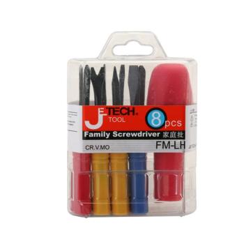 JETECH/捷科 7件套家庭螺丝批螺丝刀起子工具套装 FM-LH