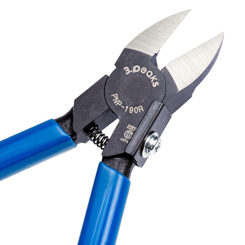 三山 (3.peaks)塑料水口钳(刃口弧面) 190mm PNP-190G-S-R