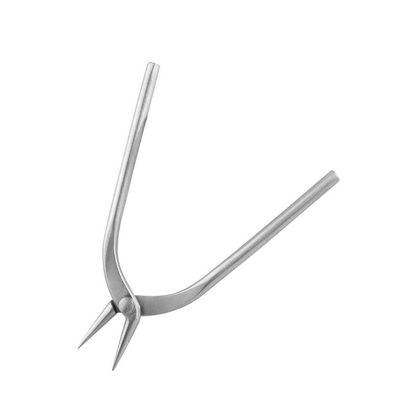 ANEX (ANEX)手工钳 珠宝首饰夹持钳 防无痕 OO型 120mm No.242