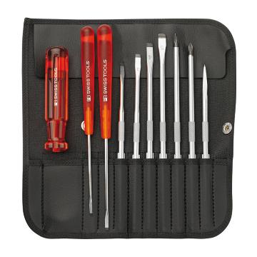 PB SWISS TOOLS 9件套便携式卷袋螺丝刀组套带手柄 PB 215.ind