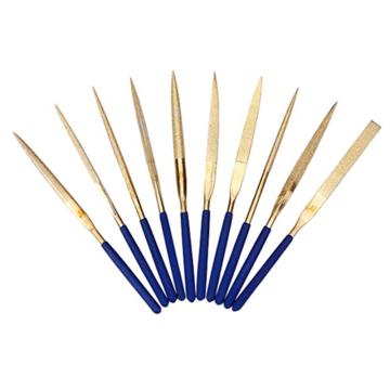 长城精工 10pcs镀钛金刚石什锦锉3*140mm 413932