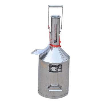 渤防 手提式标准金属量器304不锈钢，10L 1384DG10L