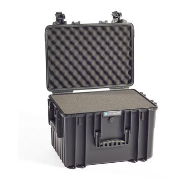 倍威 手提安全工具箱 IPx67防水抗震保护箱 黑色含海绵SI内衬，430x300x300 Type 5500/B/SI