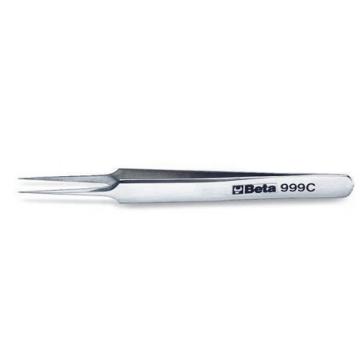 百塔 防酸防磁超细精密镊子110mm，999C Beta-009990019