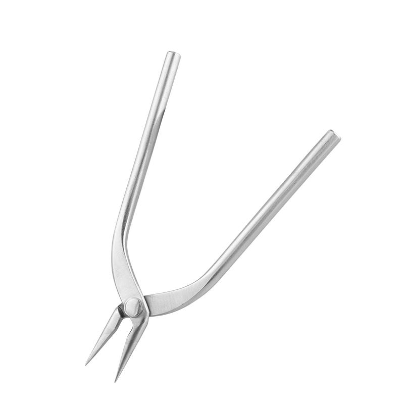 ANEX (ANEX)手工钳 珠宝首饰夹持钳 防无痕 D型 120mm No.240