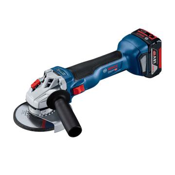 博世 充电式角磨机，125mm盘径，18V/4.0两电一充 GWS 18V-10（06019J4084+1600A01MG6）