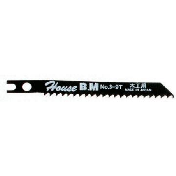 豪斯 豪斯B.M 通用锯条替换刀片 10片装 木工用 NO39 N039
