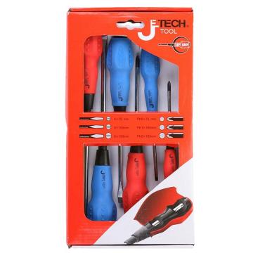 JETECH/捷科 6件套螺丝刀套装 50006/6PCS SET