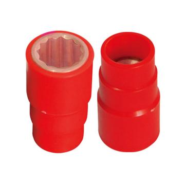 桥防 防爆VDE绝缘注塑3/8"系列套筒头，9mm，铍青铜铍青铜9mm T86301-9BE