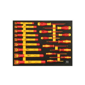 BOSI/波斯 20件扳手旋具工具托组套（522072A）20件 BS522072A