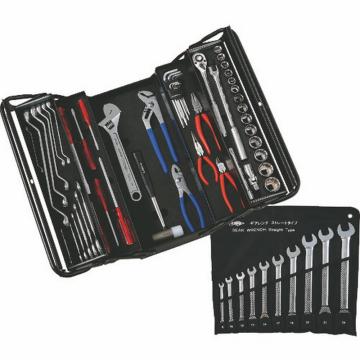 世霸工具 维修工具 专业双开口工具套装（三段式） 德拉克斯型 63件套装 S5000DX