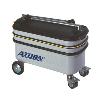 哈恩库博 HAHN+KOLB ATORN手推工具车带有向下折叠柱，RAL 7035 50277001