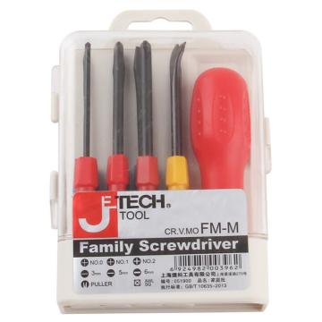 JETECH/捷科 家庭螺丝刀套装，中号 51900/FM-M