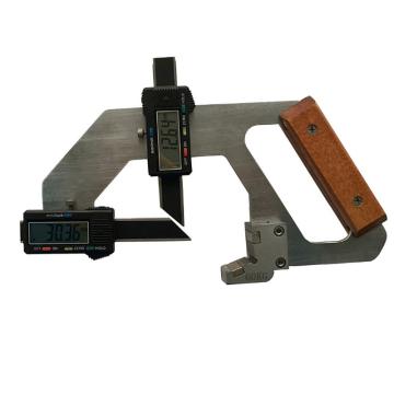 海特测控 数显钢轨磨耗测量仪垂直磨耗0-15mm，侧面磨耗0-25mm GMC-60A