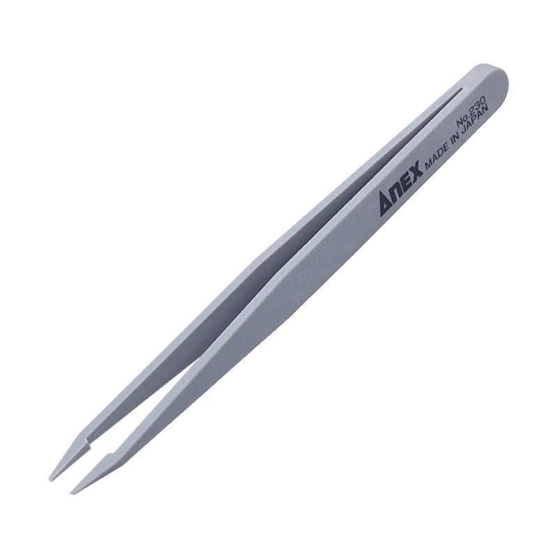 ANEX (ANEX)塑料镊子 尖细型120mm No.230