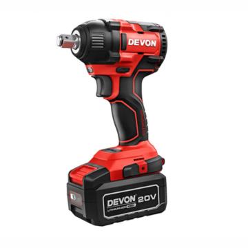 大有 无刷锂电冲击扳手，1/2"，350Nm，M10-M20，20V/5.0Ah两电一充 5733-Li-20S2 Plus 20V/5.0Ah两电一充