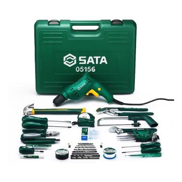 SATA/世达 五金家用电动工具组套58件套 5156