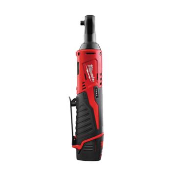 Milwaukee/美沃奇 充电式棘轮扳手3/8"方头 47Nm，12V 2.0Ah 两电一充 M12 IR38-202B