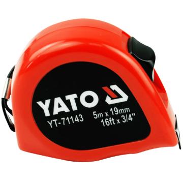 YATO/易尔拓 公英制卷尺5m×19mm-16ft /3/4'' YT-71143