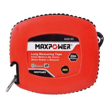 MAXPOWER 盒式长钢卷尺20m M26185
