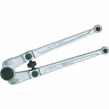 世霸工具 开口扳手（销中心）：18～100 全长：250mm PW100