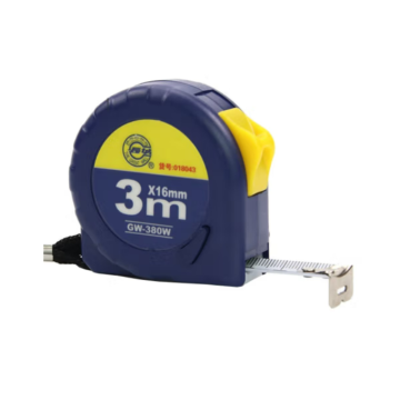 长城精工 80系列公制带扣卷尺3m*16mm 18043/GW-380W