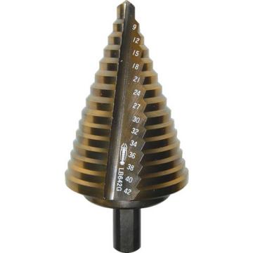 埃比 阶梯钻头 镭镆涂层 15段 轴径10mm 6-42 LB642G