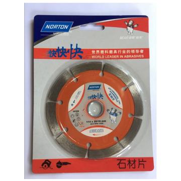 诺顿 银熊金刚石锯片-石材干切片114×20/16，1片/盒 70184647050