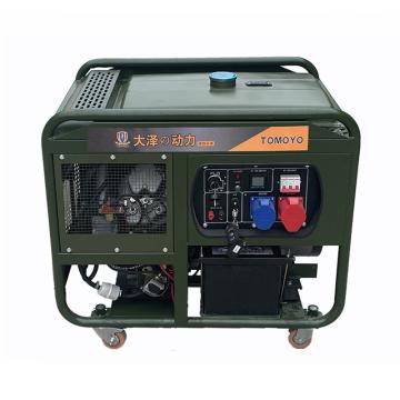 大泽动力 3kw开架柴油发电机单三相220/380V移动便携式 TO3800ET-A