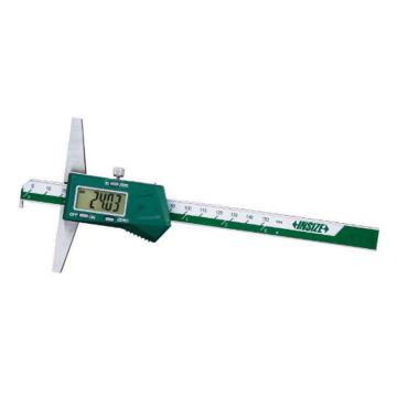 英示 带钩数显深度尺0-200mm/0-8"、0.01mm/0.0005"、不含第三方检测 1142-200A