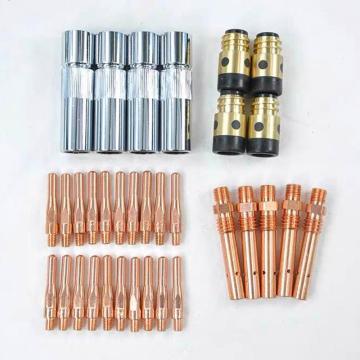 沪工 松下款二保焊枪附件包 适配QTB-350二保焊枪43件套装