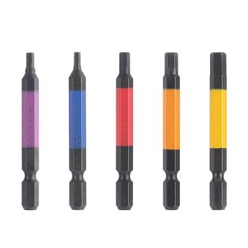 ANEX ACHX5-65L 内六角批头 2.5, 3, 4, 5, 6x 65mm 5支装
