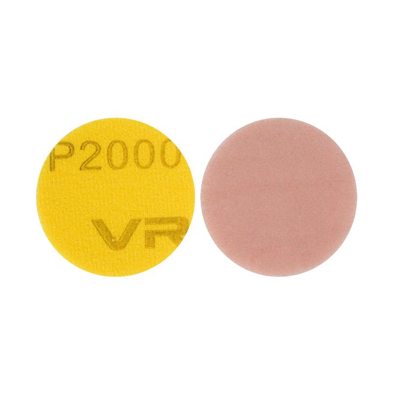 VRK VK-A55系列粉色圆形海绵砂纸10片 3寸75mm【2000目】