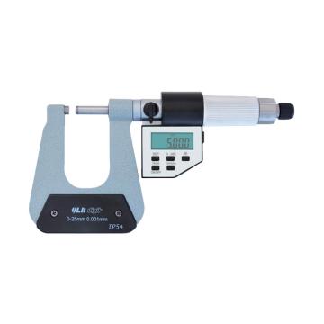 青量 数显深弓架千分尺0-25*0.001mm*150、C型（双球面SR5）、五键、IP54 233-25-040