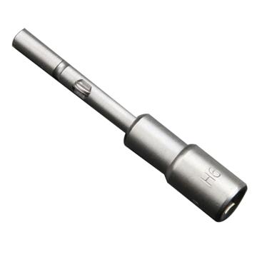 少威 5mm圆柄六角电动螺丝套筒带磁H10*60mm BR560H10M