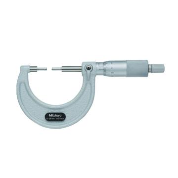 Mitutoyo/三丰 花键千分尺25-50mm、机械式、测砧直径3mm长10mm、不含第三方检测 111-116