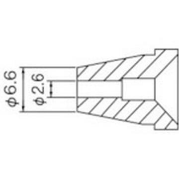 白光 喷嘴/2.6mm【海外现货】 N6006