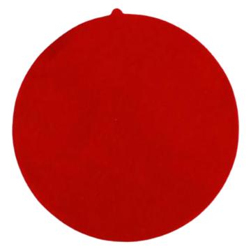 中旺精密 金相抛光布，红色丝绒布，带背胶Φ200mm TP011-8P