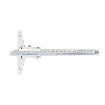 青量 游标深度卡尺0-200mm、不含第三方检测 411-14-000