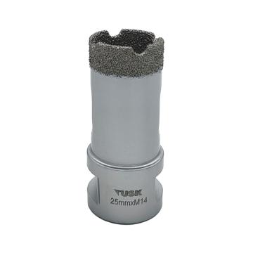 特思科 M14螺纹瓷钻钻孔器 M14*25