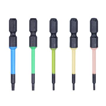 ANEX ACTX5-65L2 中孔梅花星形彩色批头 T4/T5/T6//T8/T10(5支装)